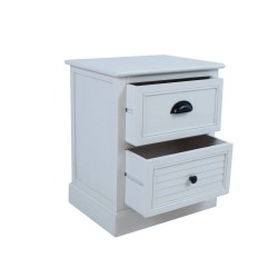 Nightstand MELDON 45x35xH55cm, white