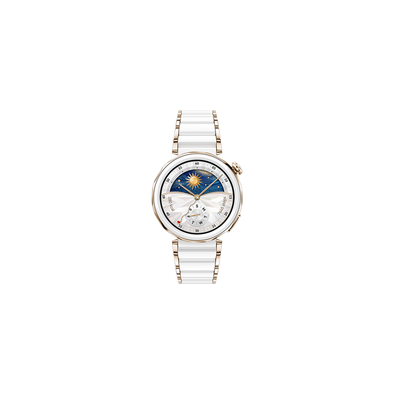 Huawei WATCH GT 5 Pro 42mm Jana-B29C Smart watch GPS (satellite) AMOLED 1.32 inches Ceramic White