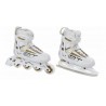 Ice skates/Inline skates 3-in-1 Raven Profession White/Gold+Blades