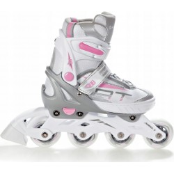 3-in1 inline skates Raven Profession  Whiter/Pink