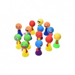 Funny colourful jumping shuttlecocks set 10 / 20 / 30 pcs