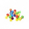 Funny colourful jumping shuttlecocks set 10 / 20 / 30 pcs