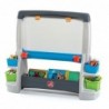 Huge Jumbo Easel double-sided Step2 board with accessories