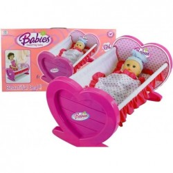 Dolls Rocking Baby Cradle...