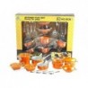 Kitchen Play Set 18 pcs Cooking Role Play Set