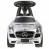 Mercedes Benz Silver - Kids Push Along Ride On Car