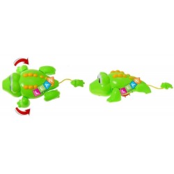 Pull Line Water Toy Crocodile & Turtle