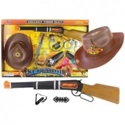 Cowboy Gun Toy Play Set Western Holster Sheriff