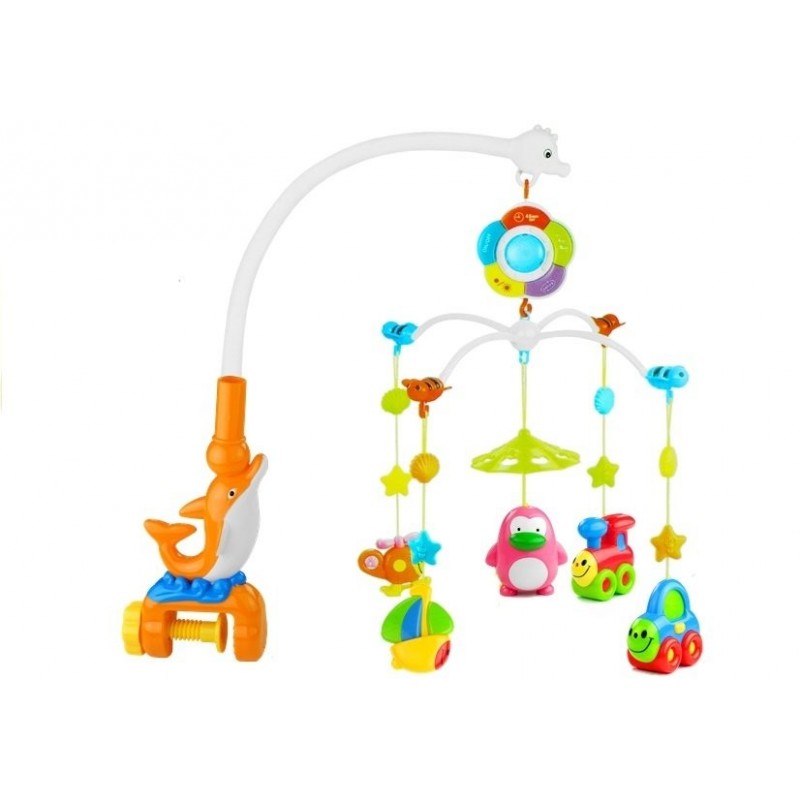 Children's Mobile with Light & Sound Many Functions