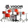 Childrens Vigor Jazz Drum Set Kids Toy