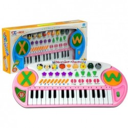 Pink Keyboard Childrens Kids Toy Music Instrument