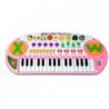 Pink Keyboard Childrens Kids Toy Music Instrument