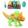 WOOPIE Rolling in Egg Dinosaur Ceratops Construction Kit + Screwdriver