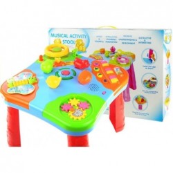 Baby Toddler Learning Centre Stool Table Sounds Lights Activity Musical Toy