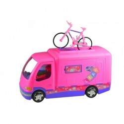 Barbie Doll RV Camper Vehicle Van Dollhouse Accessories Playing House