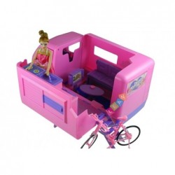 Barbie Doll RV Camper Vehicle Van Dollhouse Accessories Playing House