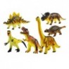 Big Rubber Dinosaurs 6 Types Realistic Figures