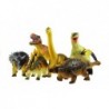 Big Rubber Dinosaurs 6 Types Realistic Figures