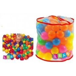 100 colourful plastic balls...