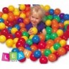 100 colourful plastic balls for ball pit play pool multicoloured