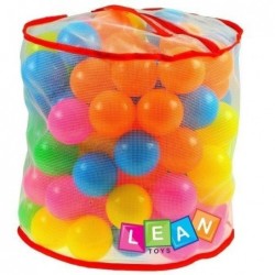 100 colourful plastic balls for ball pit play pool multicoloured