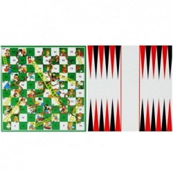 Big Games Set 18 Gameboards Chess Manji Draughts