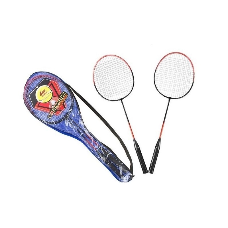 Badminton Rackets Set In A Cover