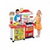 Kids Roleplay Kitchen Shop Set 58 PCS Light&Sounds