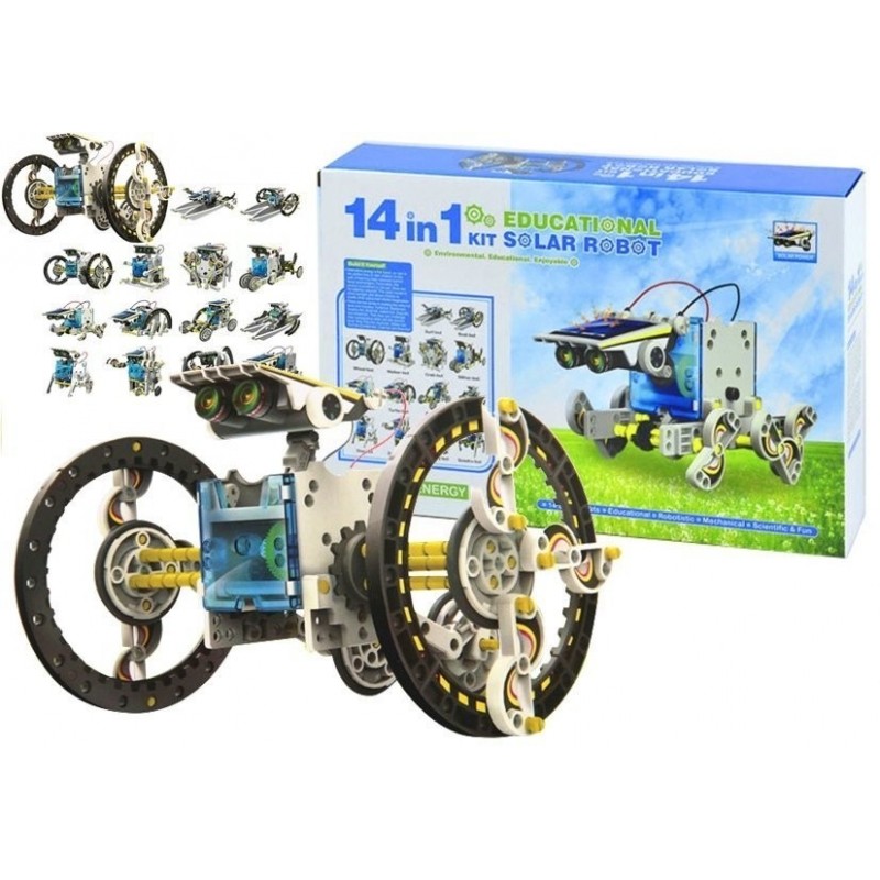 14in1 Educational Solar Robot Kit