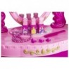 Beauty Table Princess Girl Set Lights Sounds Stool Realistic Hairdryer