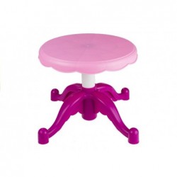 Beauty Table Princess Girl Set Lights Sounds Stool Realistic Hairdryer