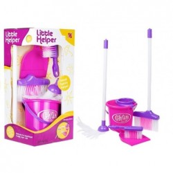 Kids Cleaning Set Broom Dustpan Mop 5 Pcs