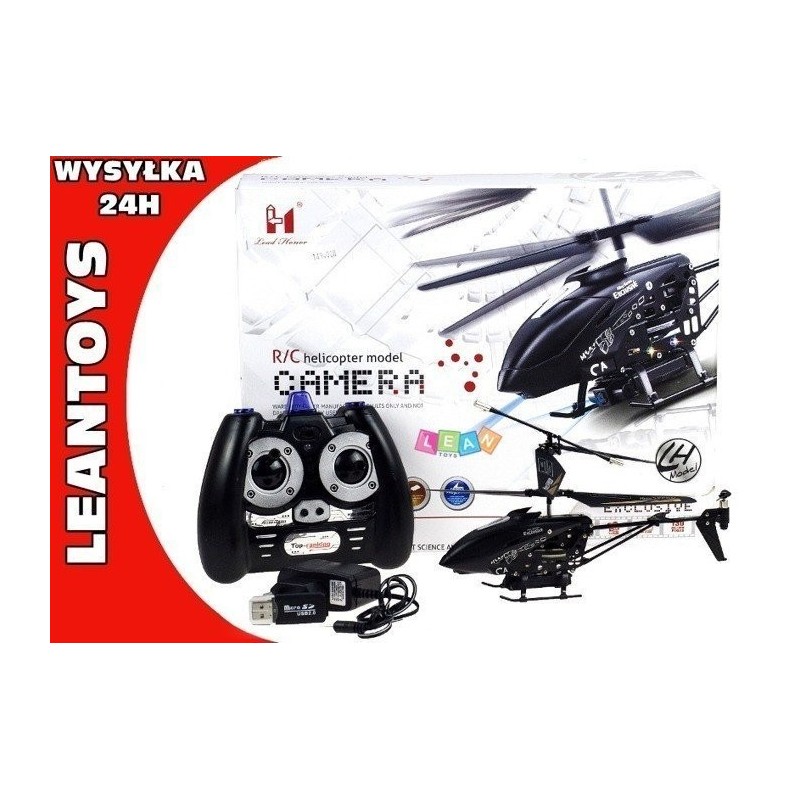 3.5 Channel RC Helicopter with Video Camera Aluminium Frame Photos Videos