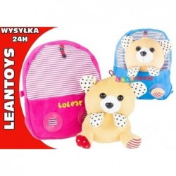 Kids Childrens Backpack With A Plush Teddy