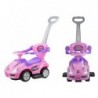 MEGA CAR Manual Ride On with Parent Handle - Pink