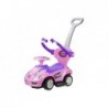 MEGA CAR Manual Ride On with Parent Handle - Pink