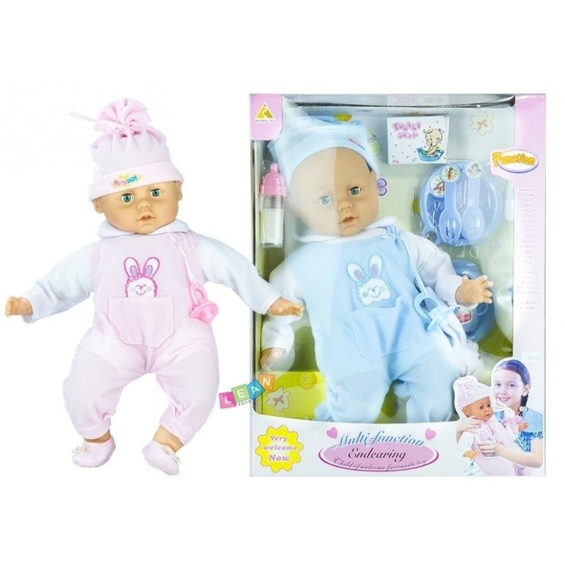 Baby Doll With Accessories Laughs Cries Talks