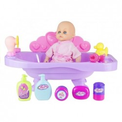 Dolls Bathtub with Accessories Doll Included