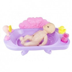 Dolls Bathtub with Accessories Doll Included