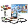 Kids Childrens Parking Center 115cm Long 6 Vehicles 2 Helicopters