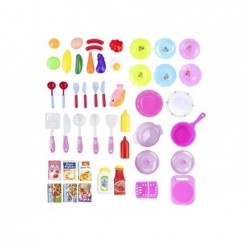 48 PCS Roleplay Set Kitchen With Accessories