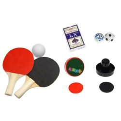 High Quality 4in1 Games Set - Football, Table Tennis, Poker, Hockey