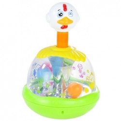 Baby Toddler Toy Multicoloured Kaleidoscope Happy Jumping Chick Funny Hen