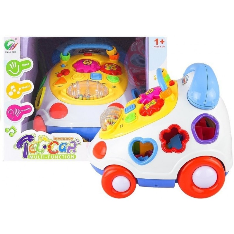 A Pull Along Telephone Toy With Sorter Blocks  Sounds