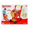 REALISTIC ROLEPLAY SET HOME SHOPPING CART  27 PCS ACCESSORIES GROCERY