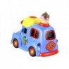 Battery Operated Vehicle Bubble Ice Cream Car Lights Sounds Bump & Go Action