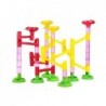 58 PCS Marble Run Race Set Building Construction Plastic Balls