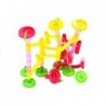 58 PCS Marble Run Race Set Building Construction Plastic Balls