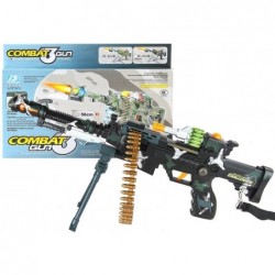 Battery Operated Kids Toy Machine Gun Lights Sounds