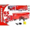 R/C Lorry Vehicle Big Red Truck  Remote Control Lights Sounds  65cm Long